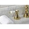 Kingston Brass KS2982BPL Bel Air Widespread Bathroom Faucet W/ Brass Pop-Up, Brass KS2982BPL - alternate 4